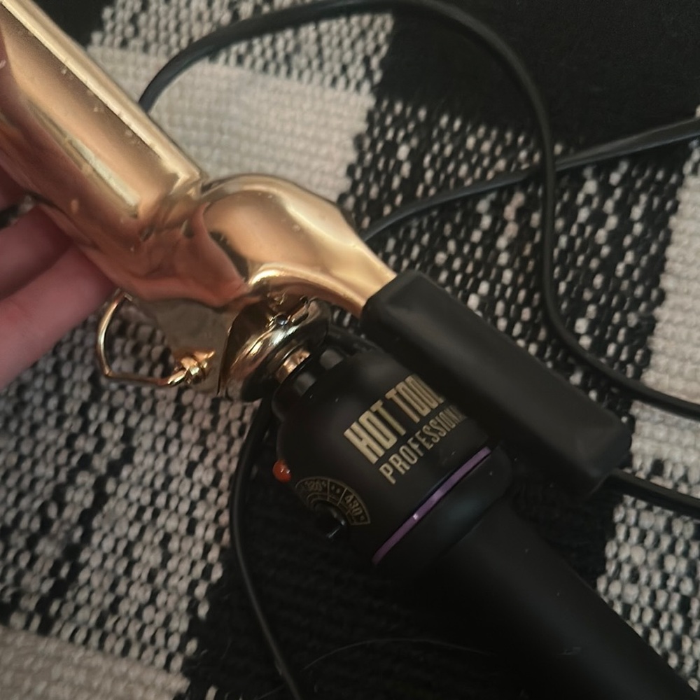 Professional Gold Curling Iron